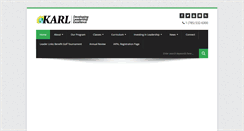 Desktop Screenshot of karlprogram.com